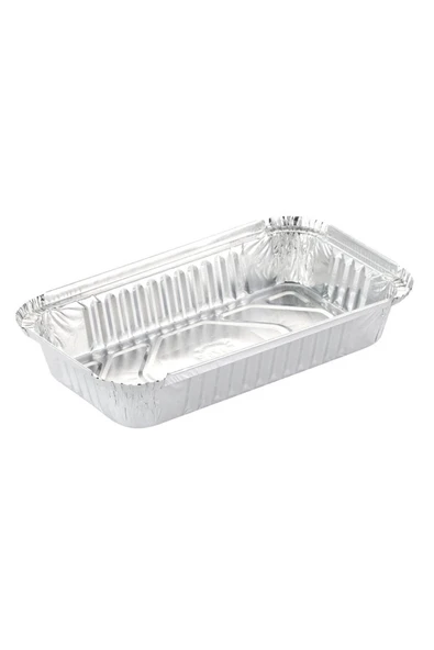 Alüminyum Kap 1500 gr Dikdörtgen 100lü ürün görseli 1