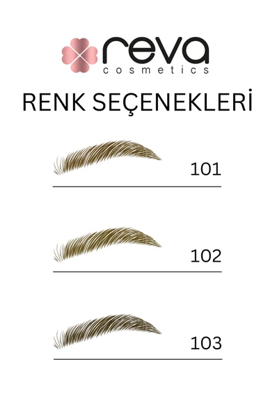 Yoğun Kahve Likit Kaş Maskarası & Liquid Eyebrow Tattoo 5ml No:103 - Vegan & Temiz Içerikli - Resim 2