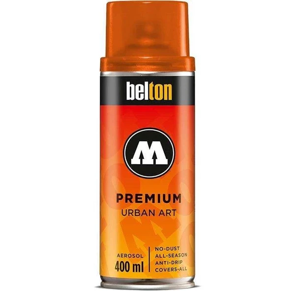 Supertrend Belton Premium Sprey Boya 400 ml. 238 Transparent Dare Orange ürün görseli 1