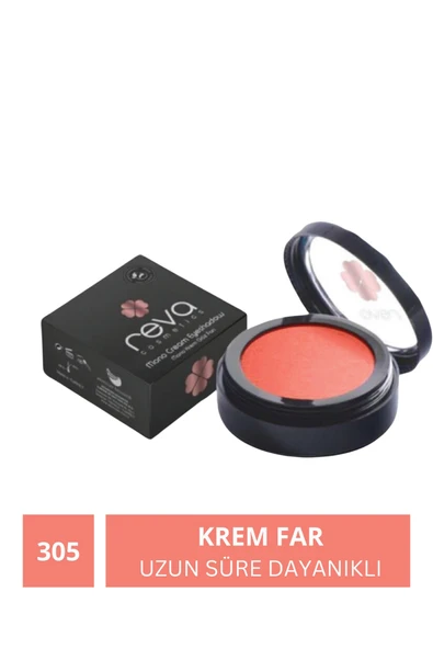 Vegan Krem Göz Farı - No. 305 | Temiz Içerik, Uzun Süre Kalıcı & Mono Cream Eyeshadow