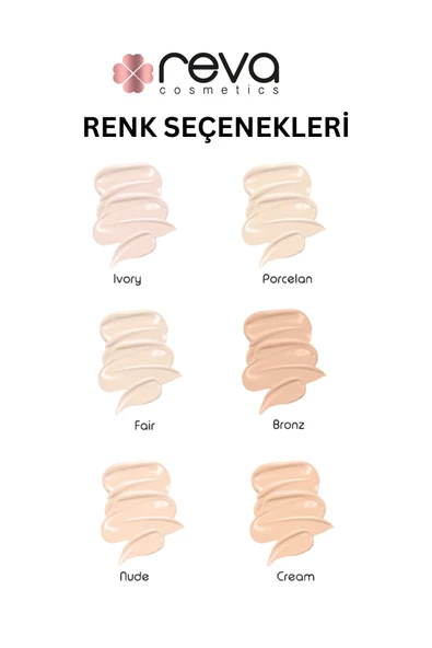Hibrit Fondöten & Hybrid Foundation Ivory Spf 20 - No: 501 - Vegan & Temiz Içerik - Resim 2