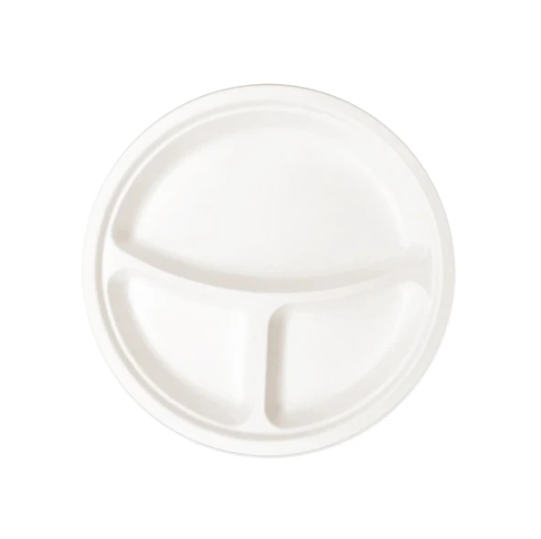 Supertrend Doğa Dostu Tabak 26cm 3 Gözlü 50li ürün görseli 1