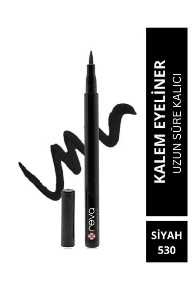 Siyah Göz Kalemi & Black Eyeliner No: 530 - Vegan & Temiz Içerikli - 1