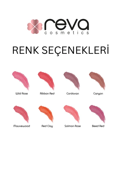 Creamy Matte Lip Gloss Red Clay - Mat Krem Dudak Parlatıcısı - No: 102 - Vegan & Temiz İçerik - 3