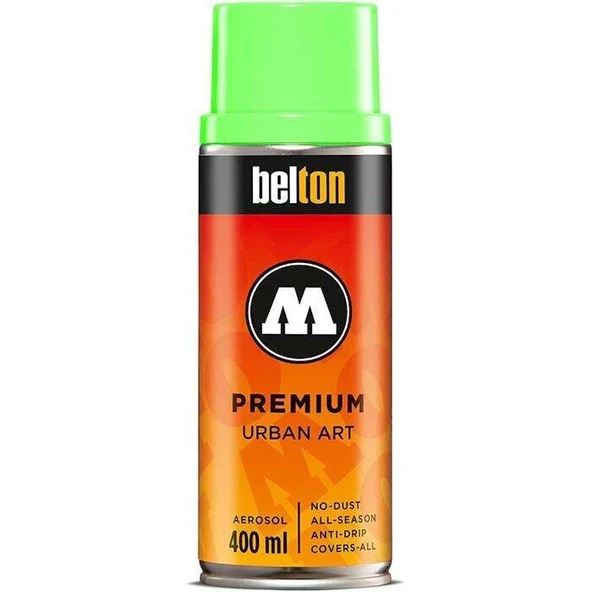 Supertrend Belton Premium Sprey Boya 400 ml. 236 Neon Green ürün görseli 1
