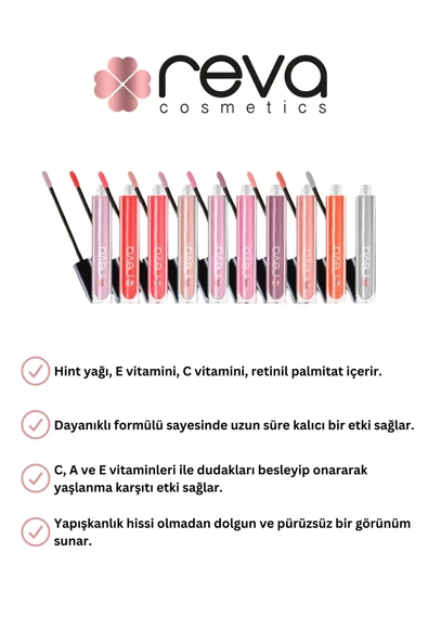 Işıltılı Dudak Parlatıcısı - Hi-shine Lip Gloss Sweed Red - No: 206 - Vegan & Temiz Içerik - 4