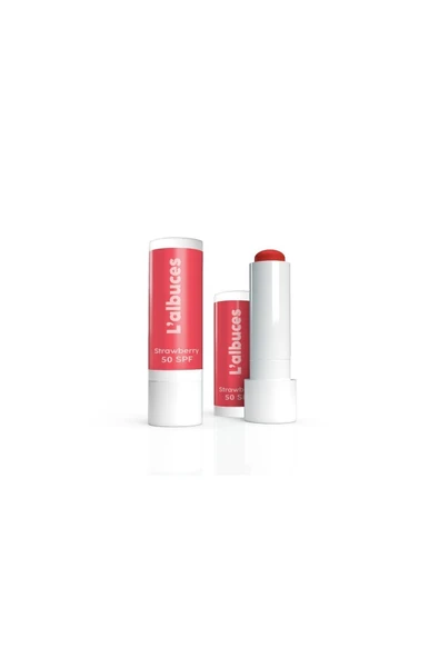 50 SPF Strawberry Lip Balm – Nemlendirici ve Güneş Koruyucu Dudak Bakımı - Resim 4