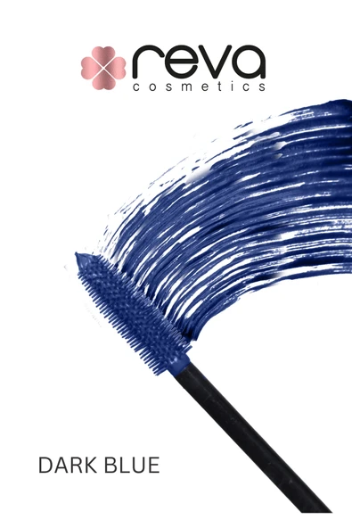 Lash Booster & Full Volume Color Mascara -Tam Hacim & Uzatan Renkli Maskara Koyu Mavi 450 - 2