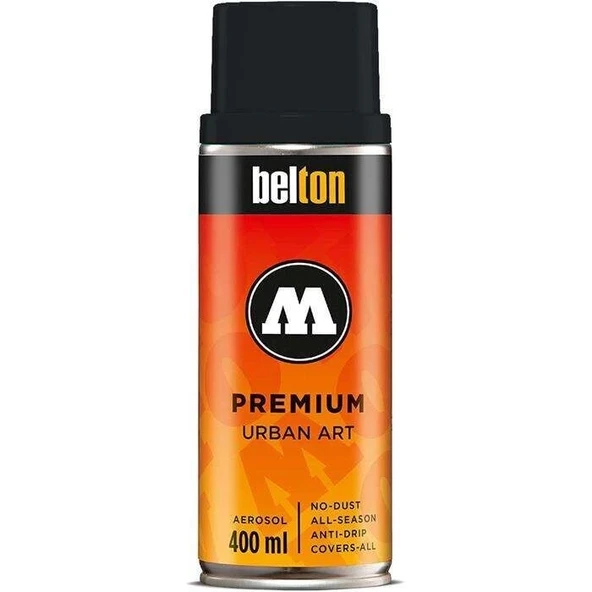 Supertrend Belton Premium Sprey Boya 400 ml. 221 Deep Black ürün görseli 1