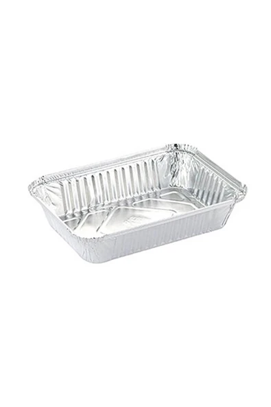 Alüminyum Kap 1000 gr Yayvan 100lü ürün görseli 1