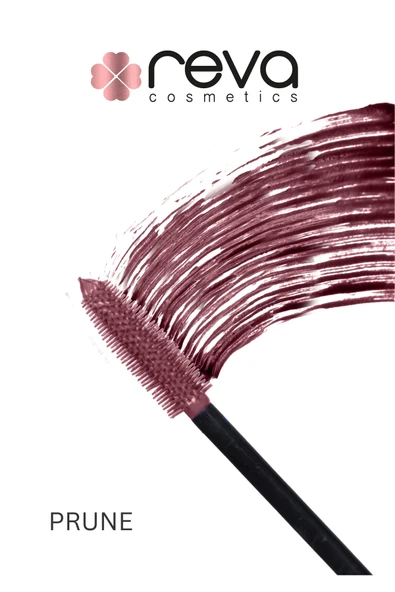 Lash Booster & Full Volume Color Maskara Prune-Tam Hacim & Uzatan Renkli Maskara Mor 458 - Resim 2