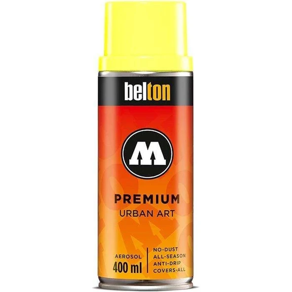 Supertrend Belton Premium Sprey Boya 400 ml. 232 Neon Yellow ürün görseli
