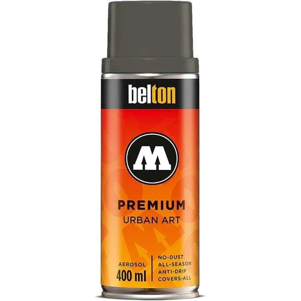 Supertrend Belton Premium Sprey Boya 400 ml. 210 Tar Black ürün görseli 1