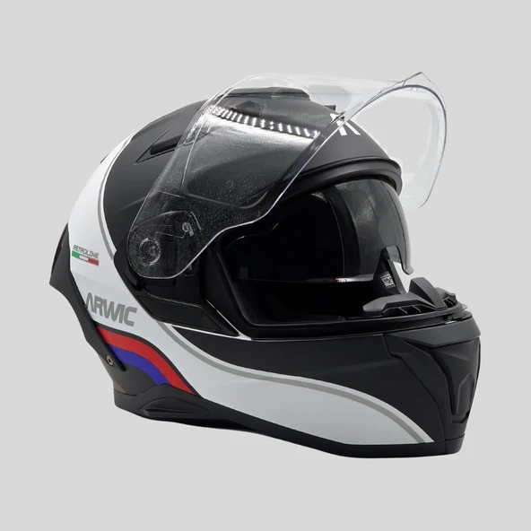 Arwic Retroline Full Face Motosiklet Kaskı - AR939 - ECE-R 22.06 - 2