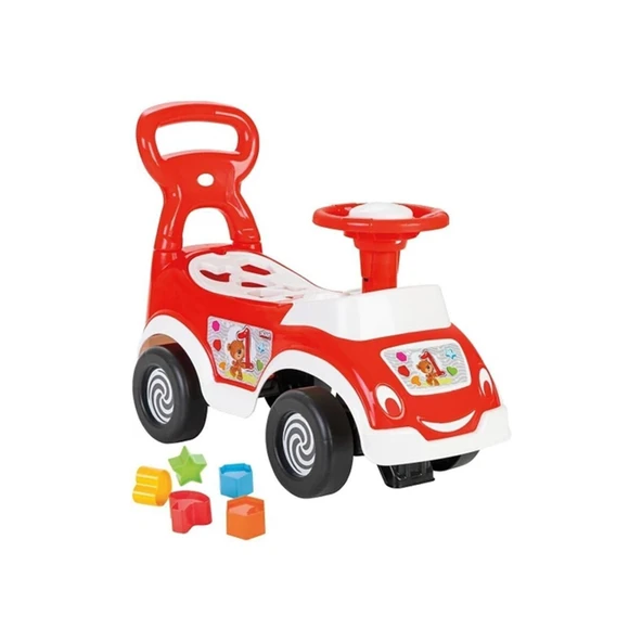07 828K SMART BABY RIDE ON CAR (KIRMIZI) - 1
