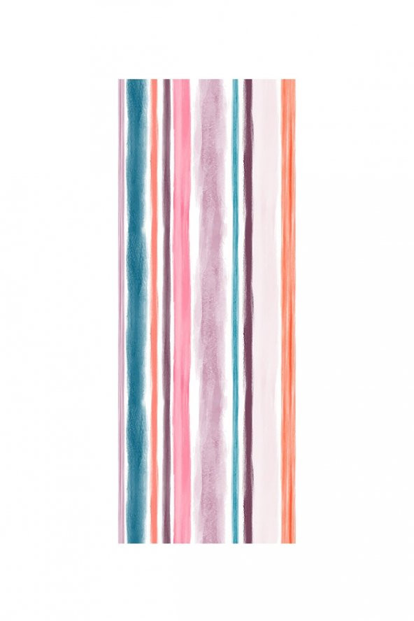 elleser Dekoratif Kaymaz Deri Tabanlı Yoga Matı - 2