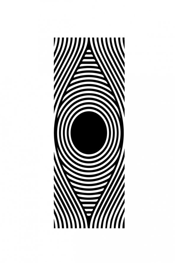 elleser Dekoratif Kaymaz Deri Tabanlı Yoga Matı - 2