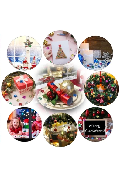 Rengarenk Paket Süsü 100 lü - Resim 3