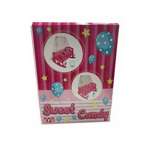 822 TEKERLEKLİ YATAKLI BEŞİK ürün görseli