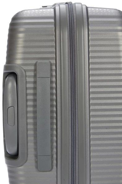 Pierre Cardin Trolley Valiz Gri Kabin Boy 04PC8009-03-GR - Resim 3