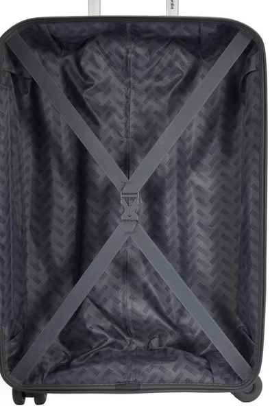 Pierre Cardin Trolley Valiz Gri Orta Boy 04PC8009-02-GR - Resim 6