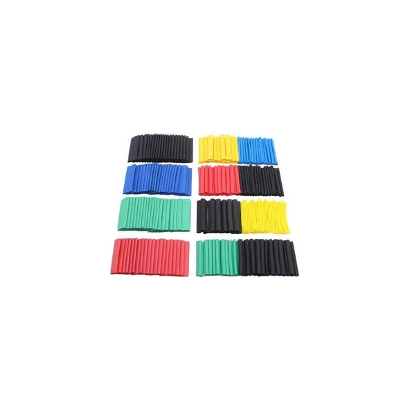 Renkli Isıyla Daralan Makaron Seti - 530 Adet - Resim 2