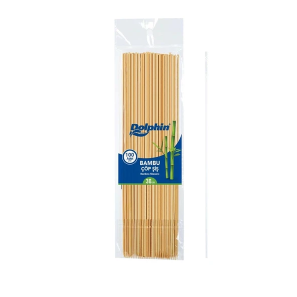 Supertrend Bambu Çöp Şiş 30cm x 3mm 100lü ürün görseli 1
