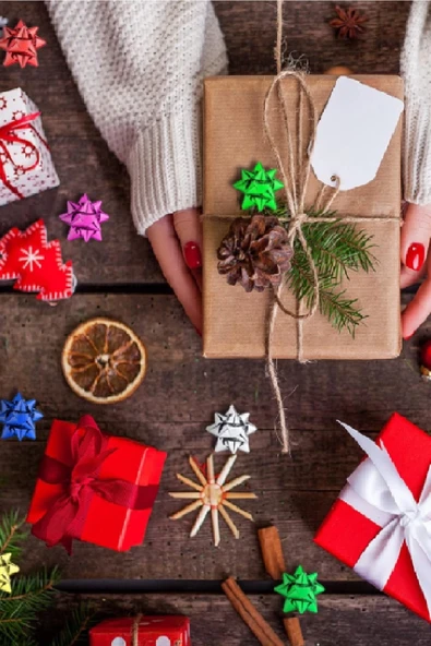 Rengarenk Paket Süsü 100 lü - Resim 2