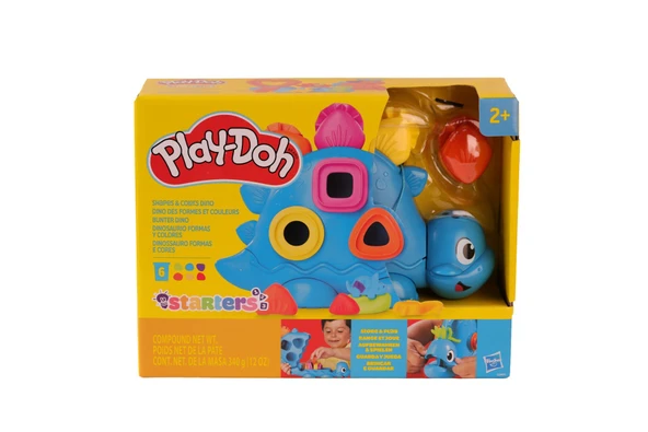G0491 Play-Doh Şekiller ve Renkler Dino Oyun Seti +3 yaş ürün görseli