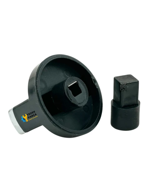 Beko Uyumlu BOCD K 7520 DWS Gazlı Ocak Düğmesi Takımı – 4’lü Siyah Çizgili - Resim 2