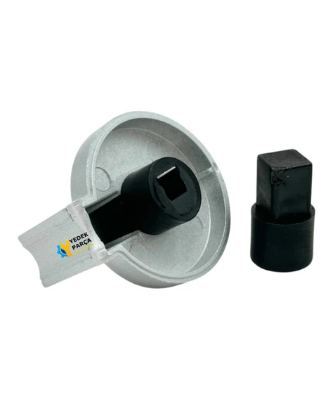 Arçelik Uyumlu OCD T 651 EG Gazlı Ocak Düğmesi Takımı – 4’lü İnox - Resim 2