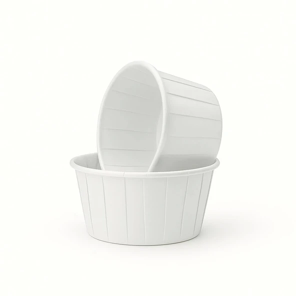 Supertrend Muffin-Kek Kapsülü Beyaz 50li ürün görseli 1