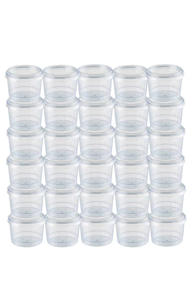 Kapaklı Silindir Kristal Tatlı Kasesi 180cc 30lu ürün görseli 1