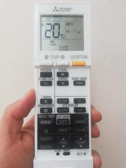 Mitsubishi Electric Klima Kumandası - Resim 4