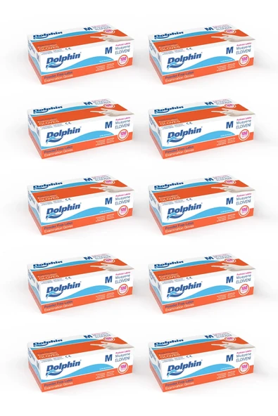 Supertrend Pudrasız Lateks Muayene Eldiveni M Beden 100 Adet x 10 Paket - MDR ürün görseli 1