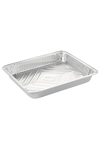 Alüminyum Kap 3250 gr Dikdörtgen Tepsi 3lü (502/L) ürün görseli