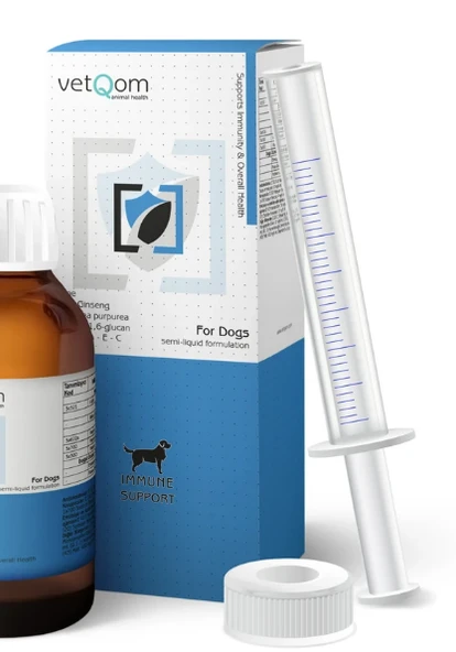 Vetqom Köpek Immune Support Bağışıklık Sistemi Desteği 120 ml. ürün görseli 1