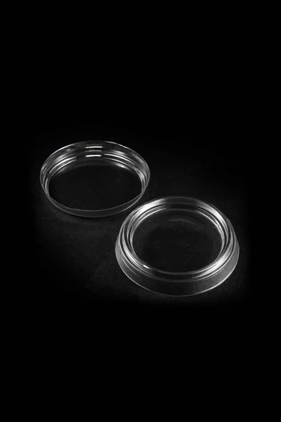 Plastik Silindir Tatlı Kasesi Kapağı 180cc 15li ürün görseli 1