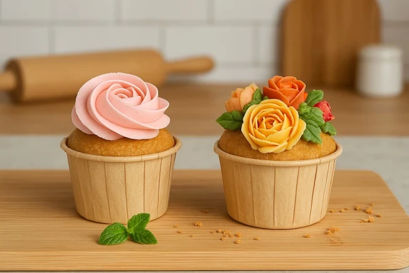 Supertrend Muffin Kek Kapsülü Kraft Büyük Boy 50li - Resim 2