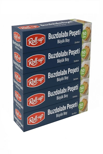 Supertrend Büyük Boy Buzdolabı Poşeti 30x45cm 50'li x 5 Paket (250 Adet) - Resim 2