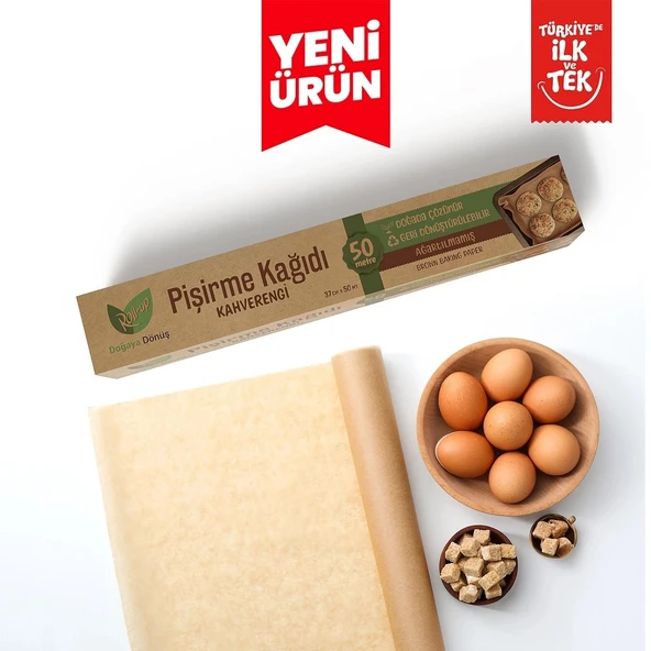 Supertrend Kahverengi Pişirme Kağıdı 37cmx50m 1 Adet - Resim 2