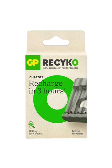 Recyko B441 Usb 4’lü AA - AAA Pil Şarj Cihazı (GPACSB44103 GPB441R21-2GTLB1) - Resim 2