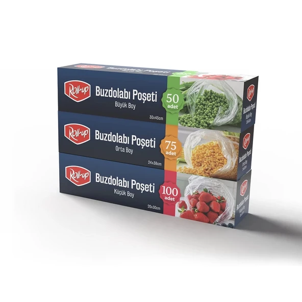 Supertrend Küçük Boy Buzdolabı Poşeti 20x30cm 100'lü - Resim 2