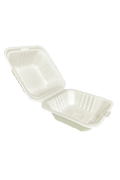 Supertrend Nature Dreams Ekolojik Kendinden Kapaklı Hamburger Kap 15x15cm 25 adet ürün görseli 1