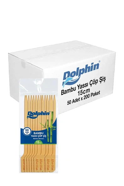 Supertrend Yassı Çöp Şiş 15cm 50li x 200 Paket (Koli) ürün görseli