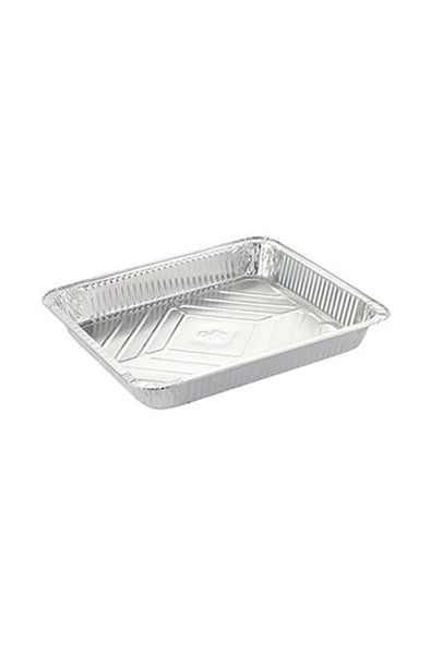 Alüminyum Kap 5000 gr Dikdörtgen 10lu ürün görseli 1