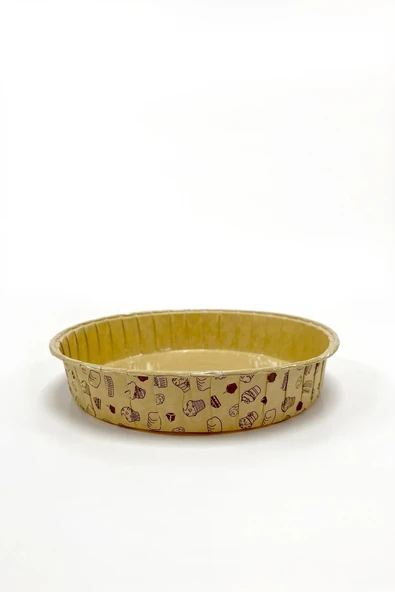 Supertrend Muffin Kek Kapsülü Cheesecake Kraft Desenli 25li ürün görseli 1