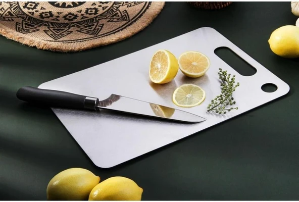 Cooker CKR3785 Paslanmaz Çelik Kesim Panosu Orta Boy - 3