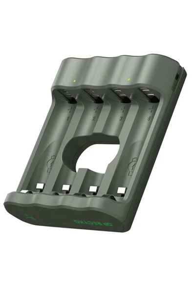 Recyko B441 Usb 4’lü AA - AAA Pil Şarj Cihazı (GPACSB44103 GPB441R21-2GTLB1) ürün görseli 1