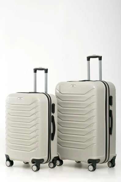 Celonia YEFA PP Polipropilen Kırılmaz Kabin & Orta & Büyük Boy 3'lü Valiz Seti - Resim 2